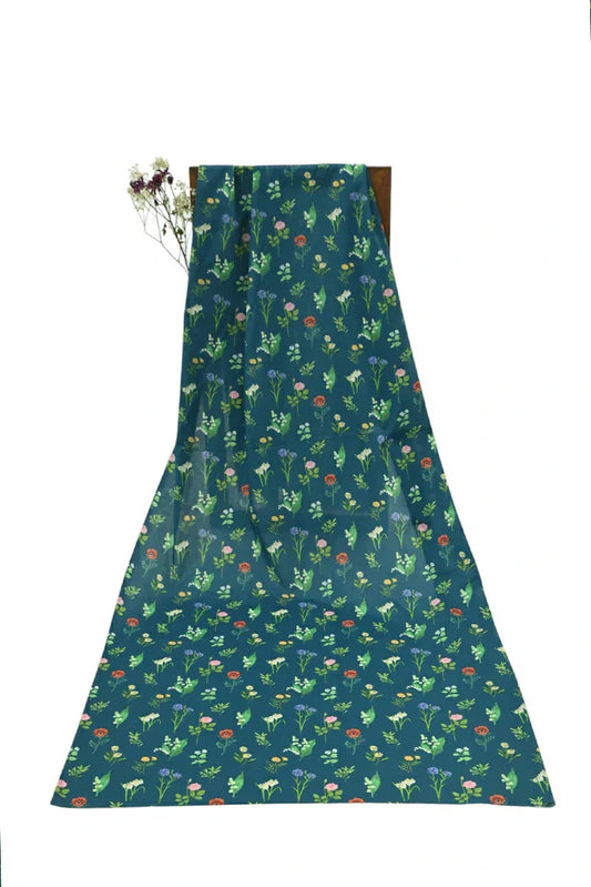 Ellena - 1-PC Unstitched Printed Cambric Kurti