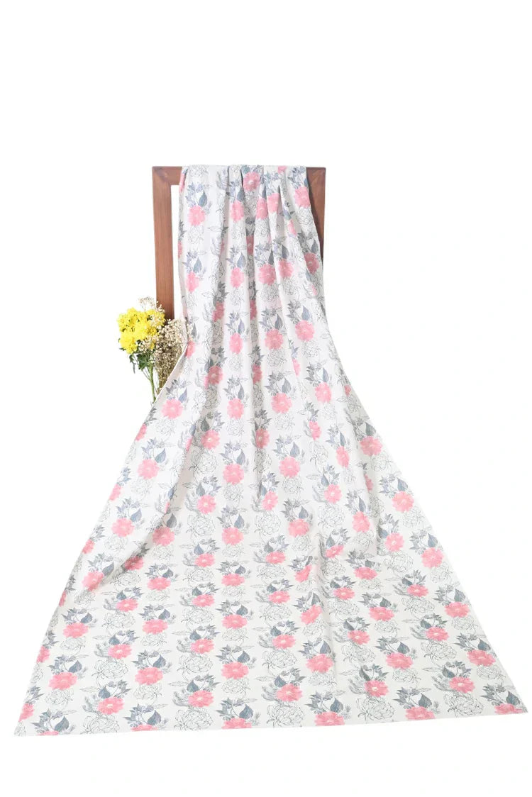 Picture of 1-PC Unstitched Printed Cambric Kurti - Available at Raja Sahib
