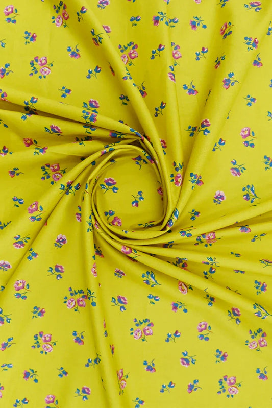 Picture of 1-PC Unstitched Printed Cambric Kurti - Available at Raja Sahib