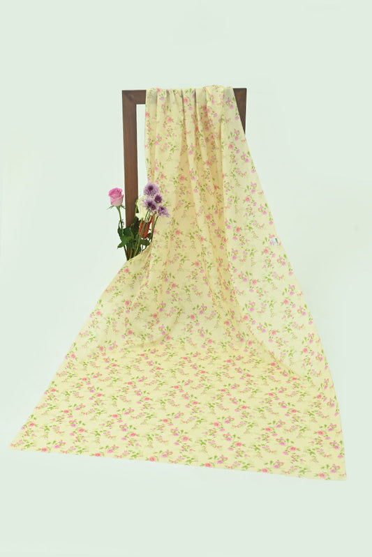 Picture of 1-PC Unstitched Printed Cambric Kurti - Available at Raja Sahib