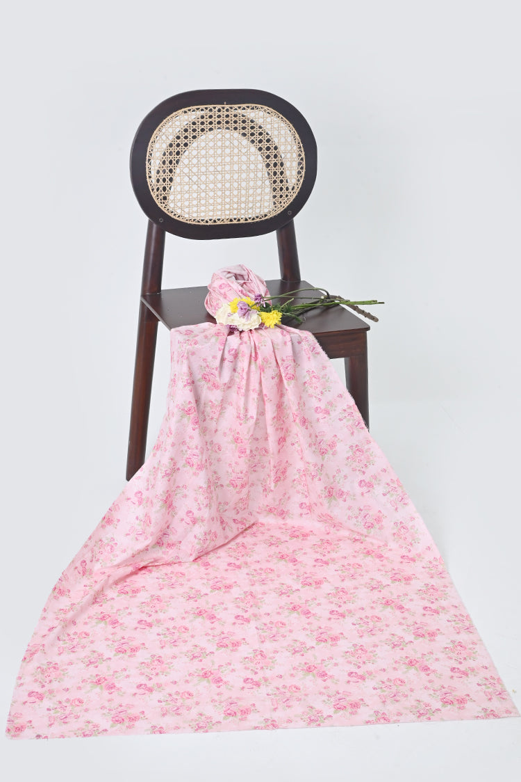 Picture of 1-PC Unstitched Printed Cambric Kurti - Available at Raja Sahib