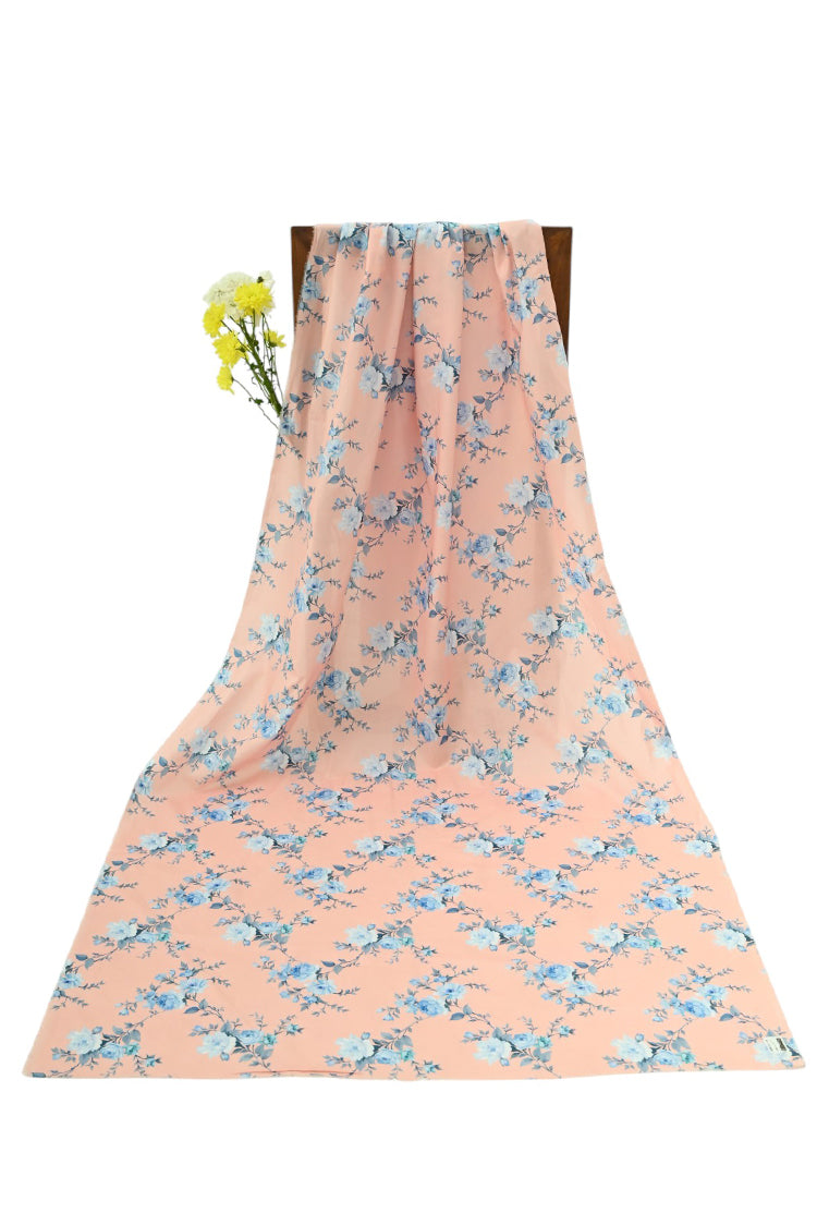 Picture of 1-PC Unstitched Printed Cambric Kurti - Available at Raja Sahib