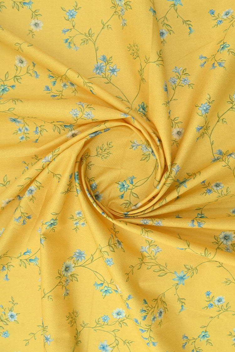 Picture of 1-PC Unstitched Printed Cambric Kurti - Available at Raja Sahib