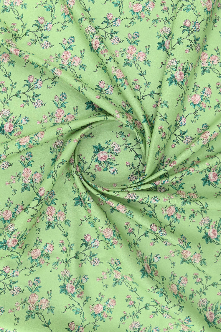 Picture of 1-PC Unstitched Printed Cambric Kurti - Available at Raja Sahib