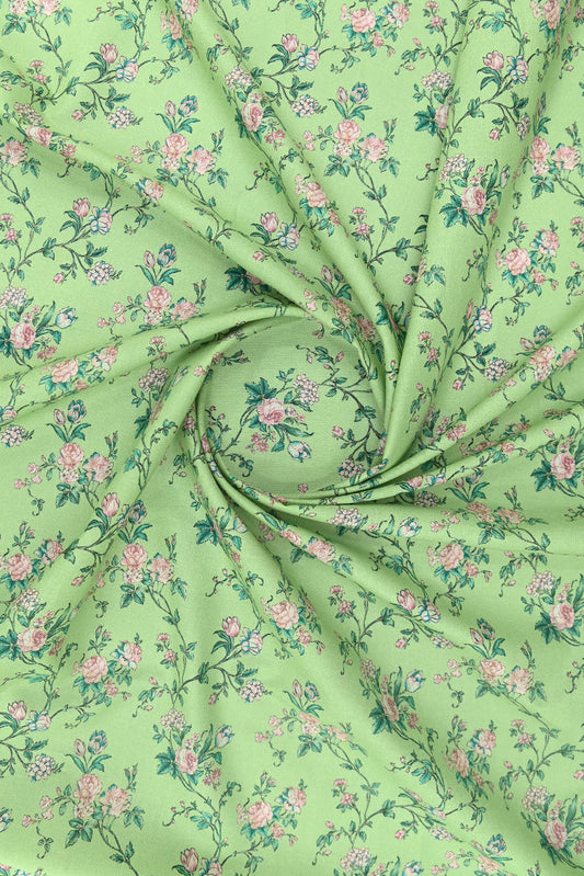 Picture of 1-PC Unstitched Printed Cambric Kurti - Available at Raja Sahib