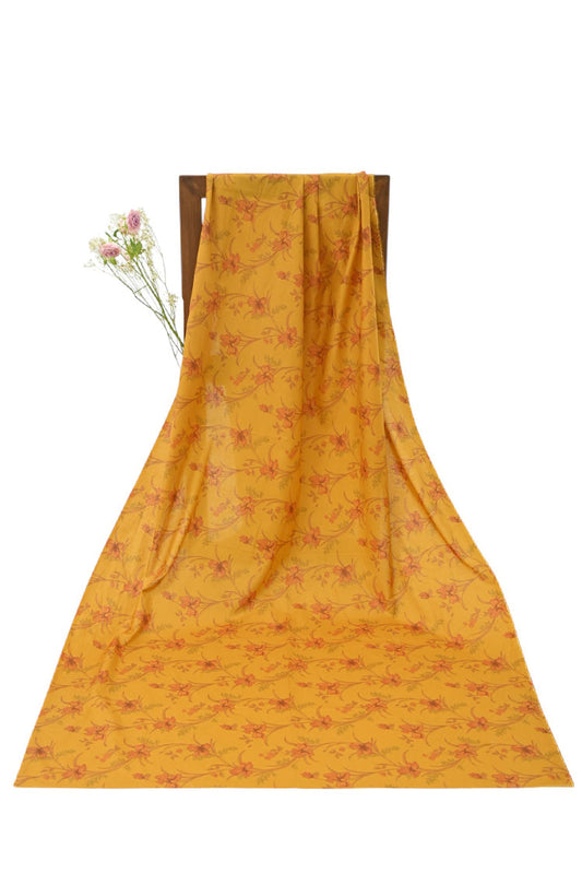 Picture of 1-PC Unstitched Printed Cambric Kurti - Available at Raja Sahib