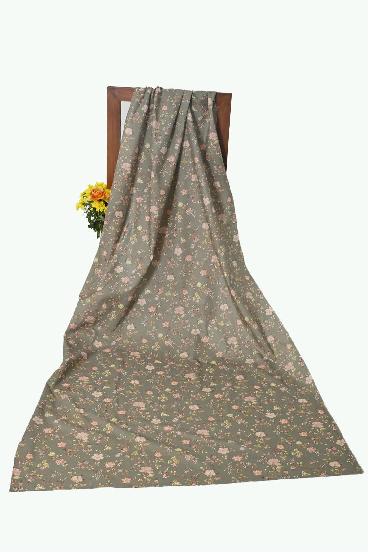 Picture of 1-PC Unstitched Printed Cambric Kurti - Available at Raja Sahib