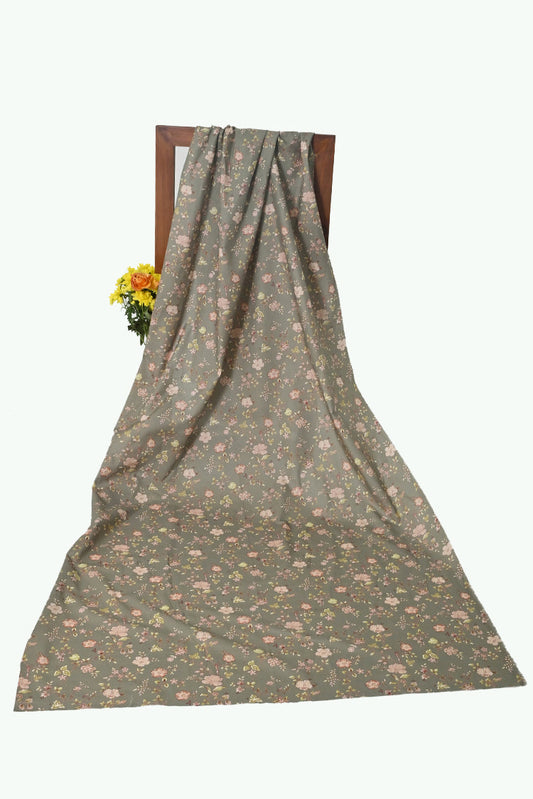 Picture of 1-PC Unstitched Printed Cambric Kurti - Available at Raja Sahib