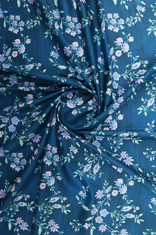 Picture of 1-PC Unstitched Printed Cambric Kurti - Available at Raja Sahib