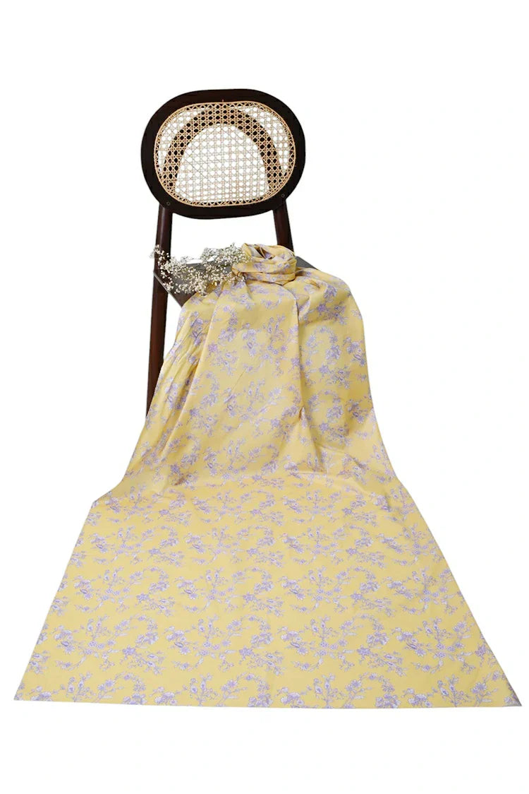 Picture of 1-PC Unstitched Printed Cambric Kurti - Available at Raja Sahib
