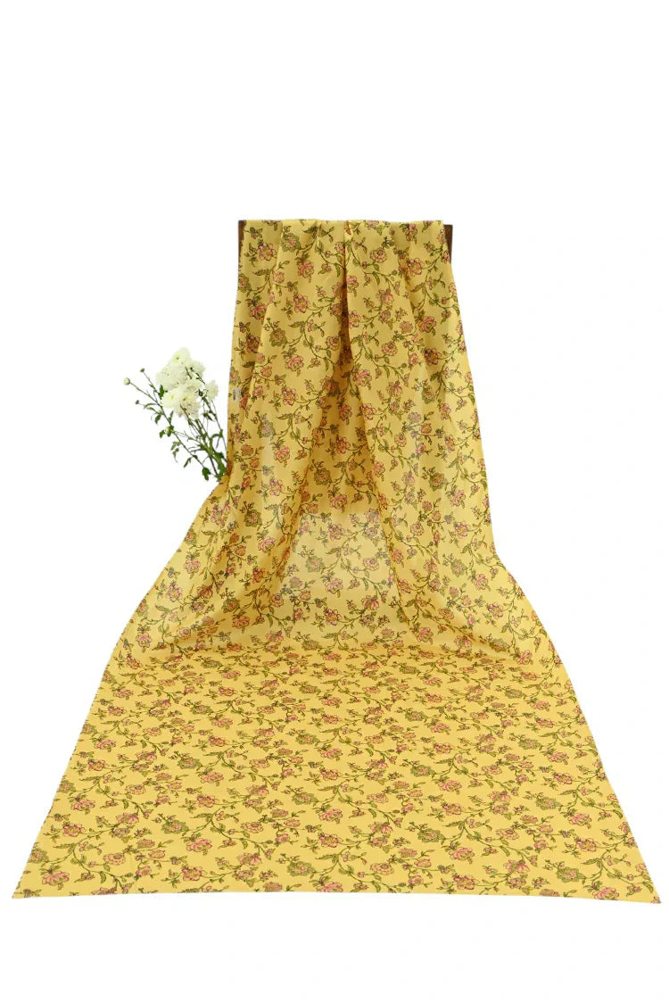 Picture of 1-PC Unstitched Printed Cambric Kurti - Available at Raja Sahib