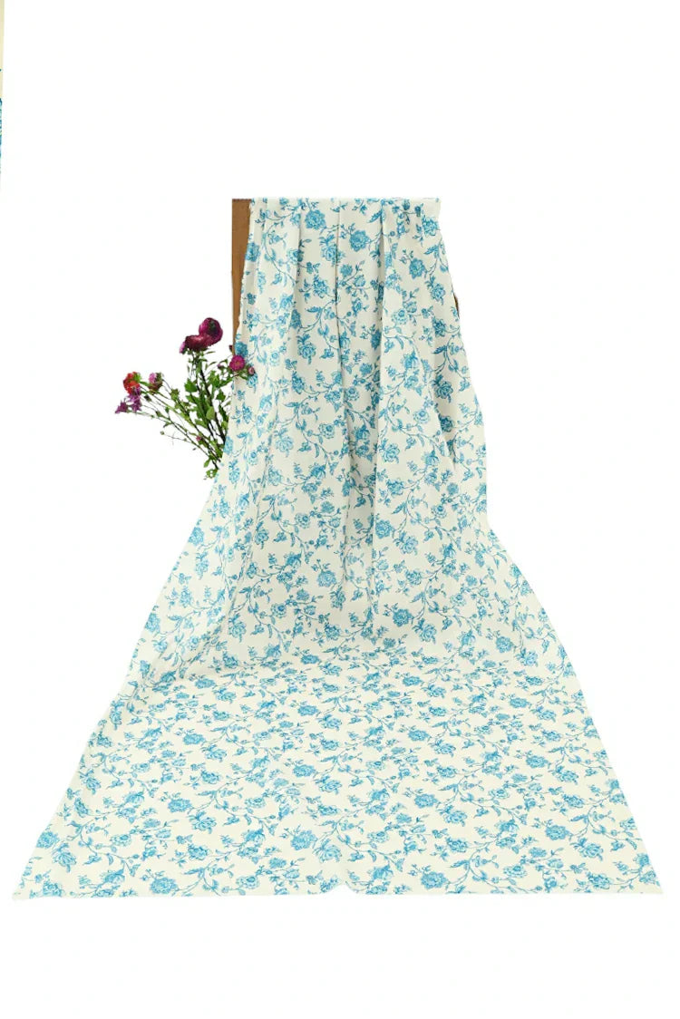 Picture of 1-PC Unstitched Printed Cambric Kurti - Available at Raja Sahib