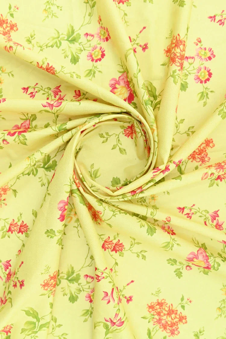 Picture of 1-PC Unstitched Printed Cambric Kurti - Available at Raja Sahib