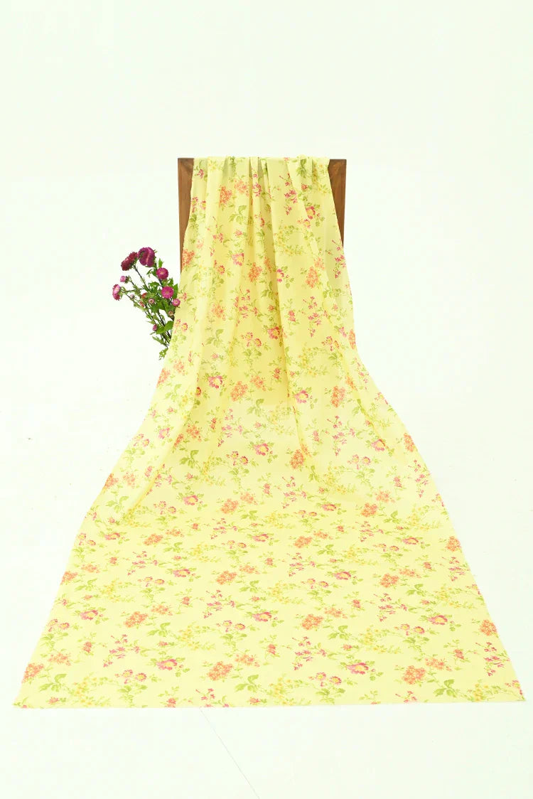 Picture of 1-PC Unstitched Printed Cambric Kurti - Available at Raja Sahib