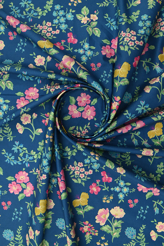 Picture of 1-PC Unstitched Printed Cambric Kurti - Available at Raja Sahib