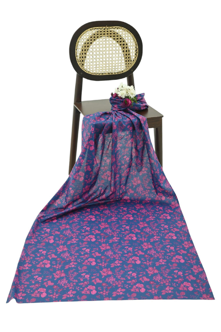 Picture of 1-PC Unstitched Printed Cambric Kurti - Available at Raja Sahib