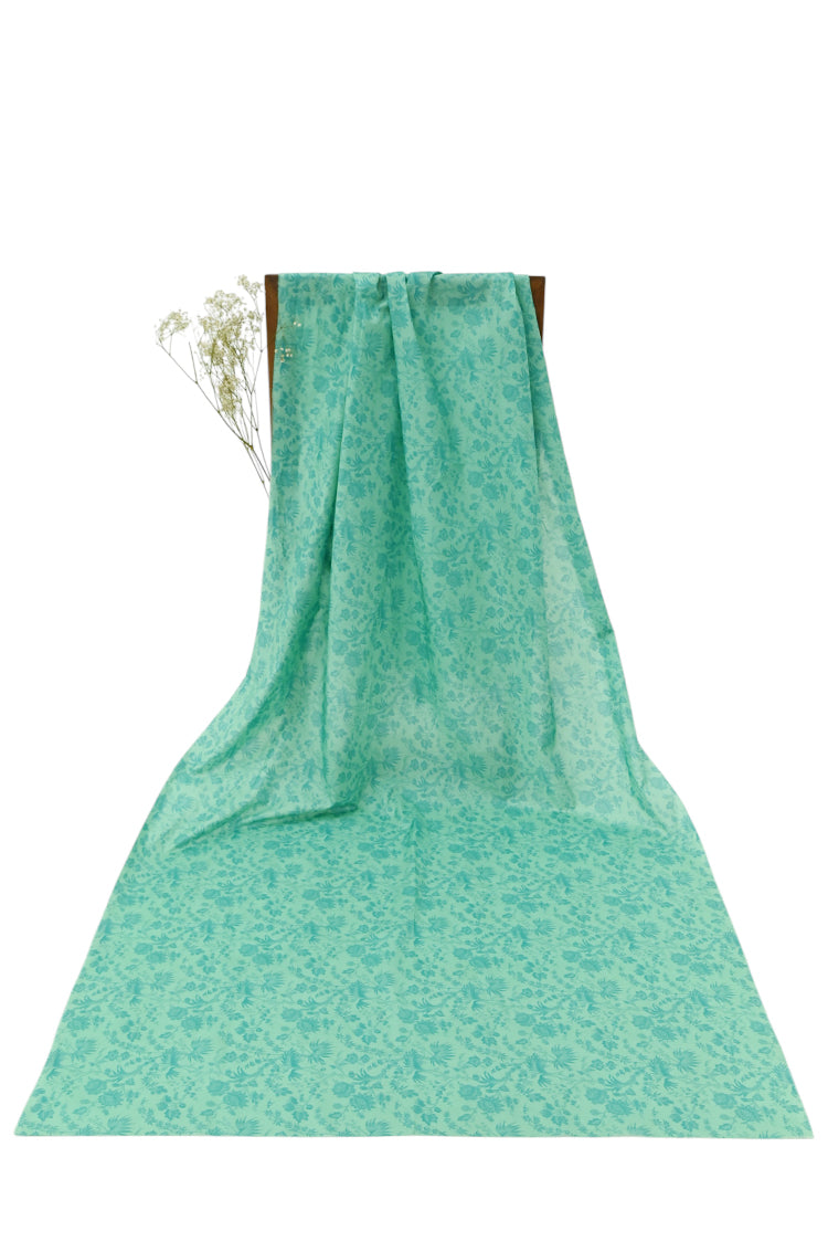 Picture of 1-PC Unstitched Printed Cambric Kurti - Available at Raja Sahib