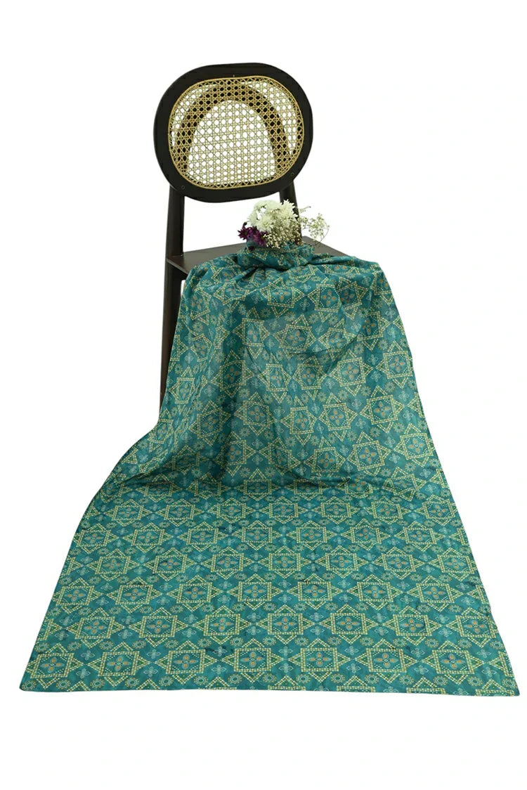Picture of 1-PC Unstitched Printed Cambric Kurti - Available at Raja Sahib