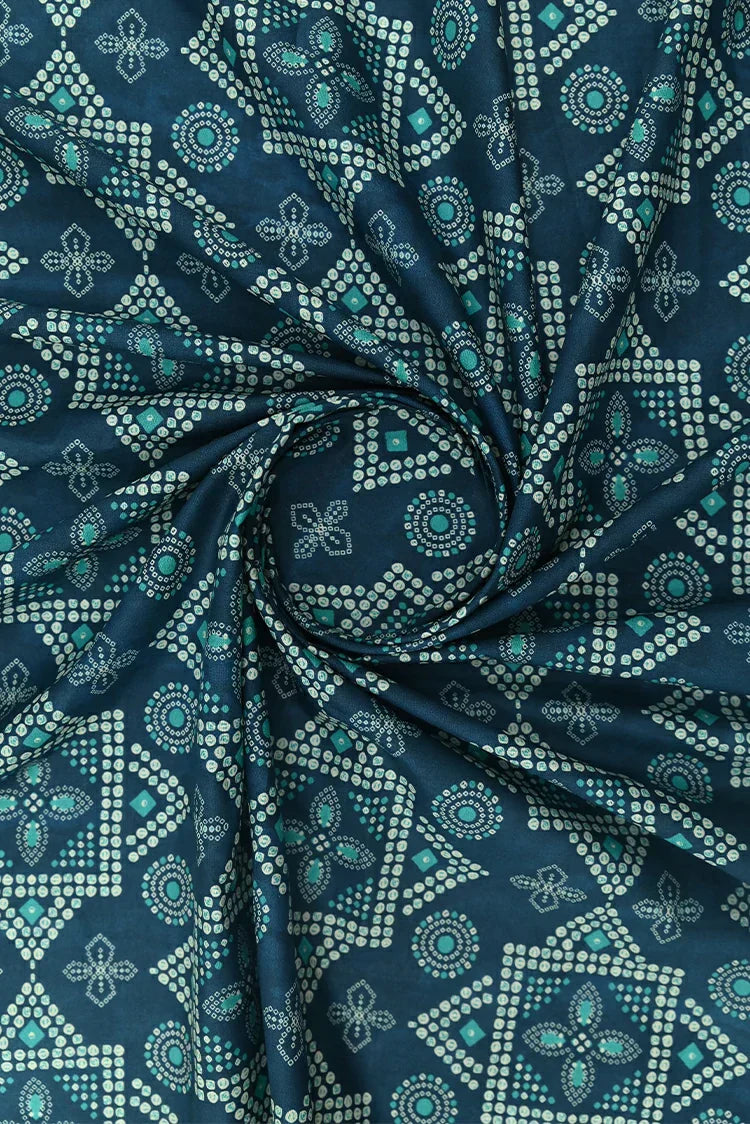 Picture of 1-PC Unstitched Printed Cambric Kurti - Available at Raja Sahib