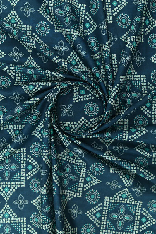 Picture of 1-PC Unstitched Printed Cambric Kurti - Available at Raja Sahib