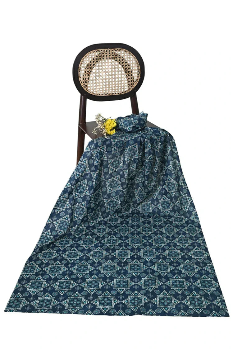 Picture of 1-PC Unstitched Printed Cambric Kurti - Available at Raja Sahib