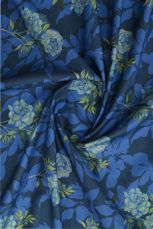 Picture of 1-PC Unstitched Printed Cambric Kurti - Available at Raja Sahib