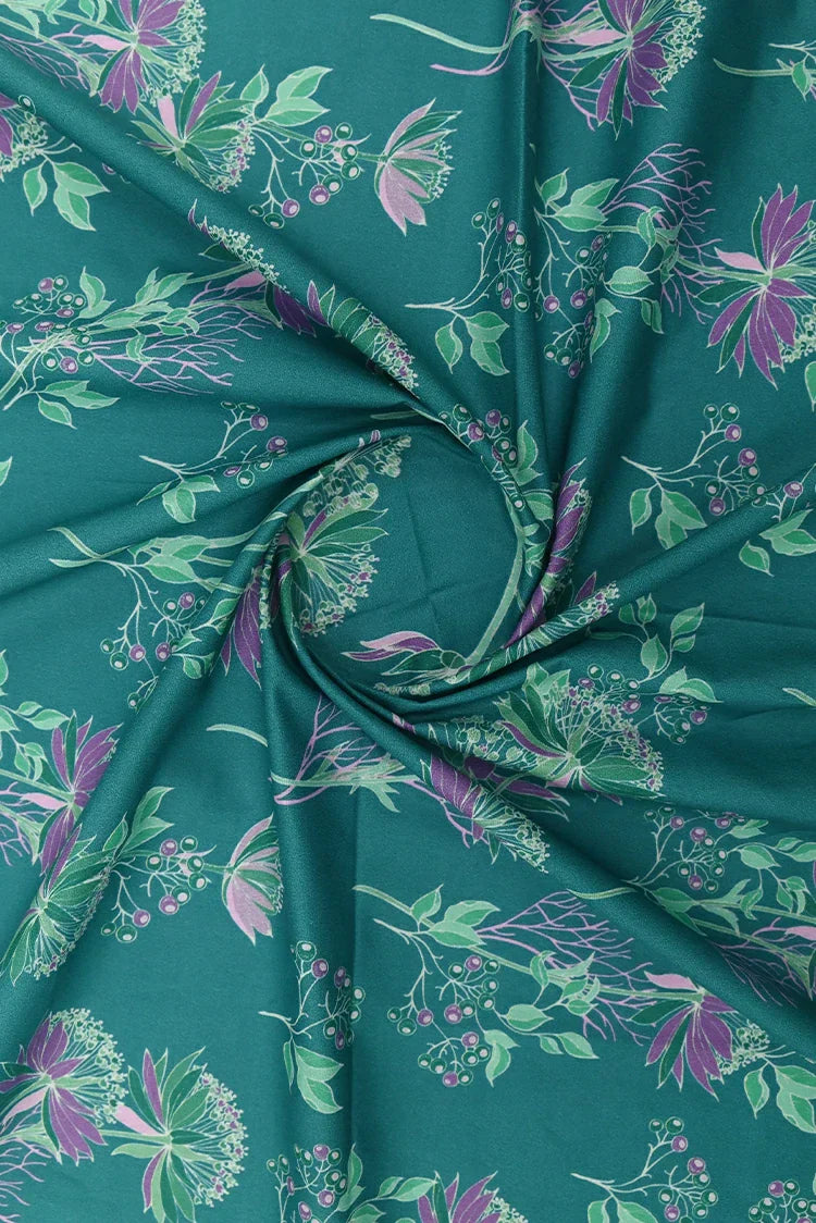 Picture of 1-PC Unstitched Printed Cambric Kurti - Available at Raja Sahib