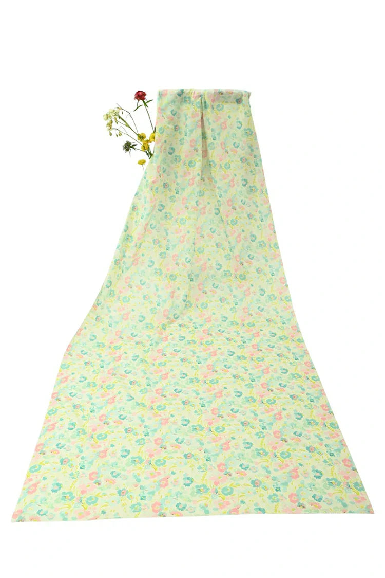 Picture of 1-PC Unstitched Printed Cambric Kurti - Available at Raja Sahib