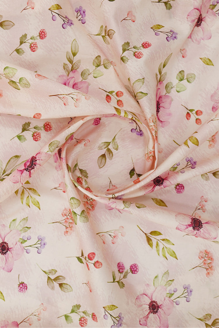 Picture of 1-PC Unstitched Printed Cambric Kurti - Available at Raja Sahib