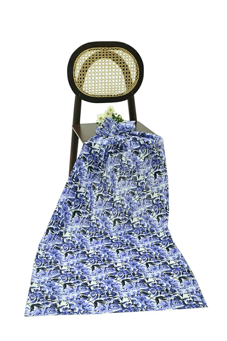 Picture of 1-PC Unstitched Printed Cambric Kurti - Available at Raja Sahib