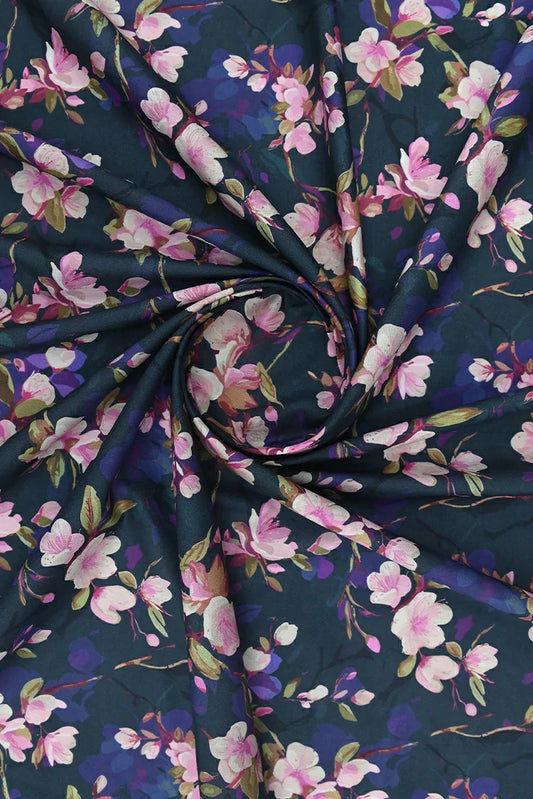 Picture of 1-PC Unstitched Printed Cambric Kurti - Available at Raja Sahib