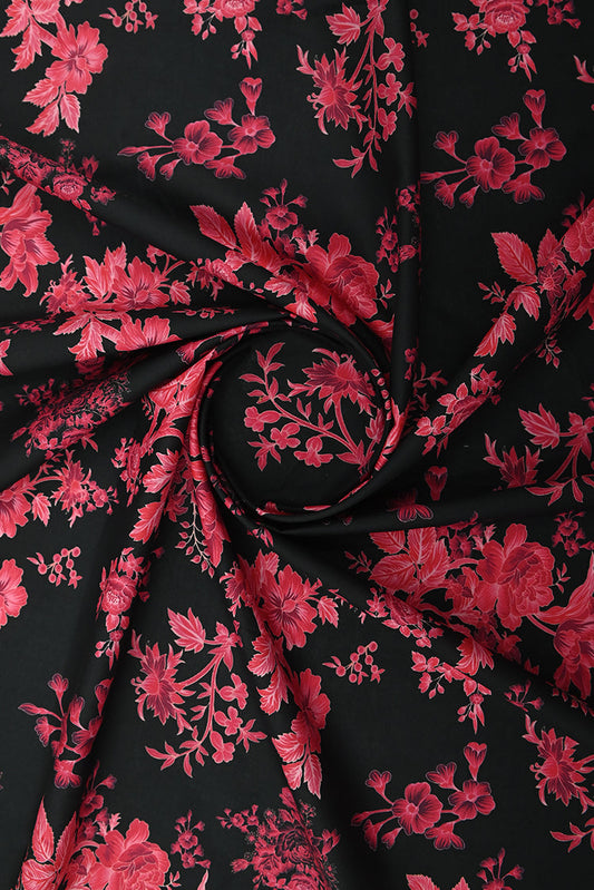 Picture of 1-PC Unstitched Printed Cambric Kurti - Available at Raja Sahib