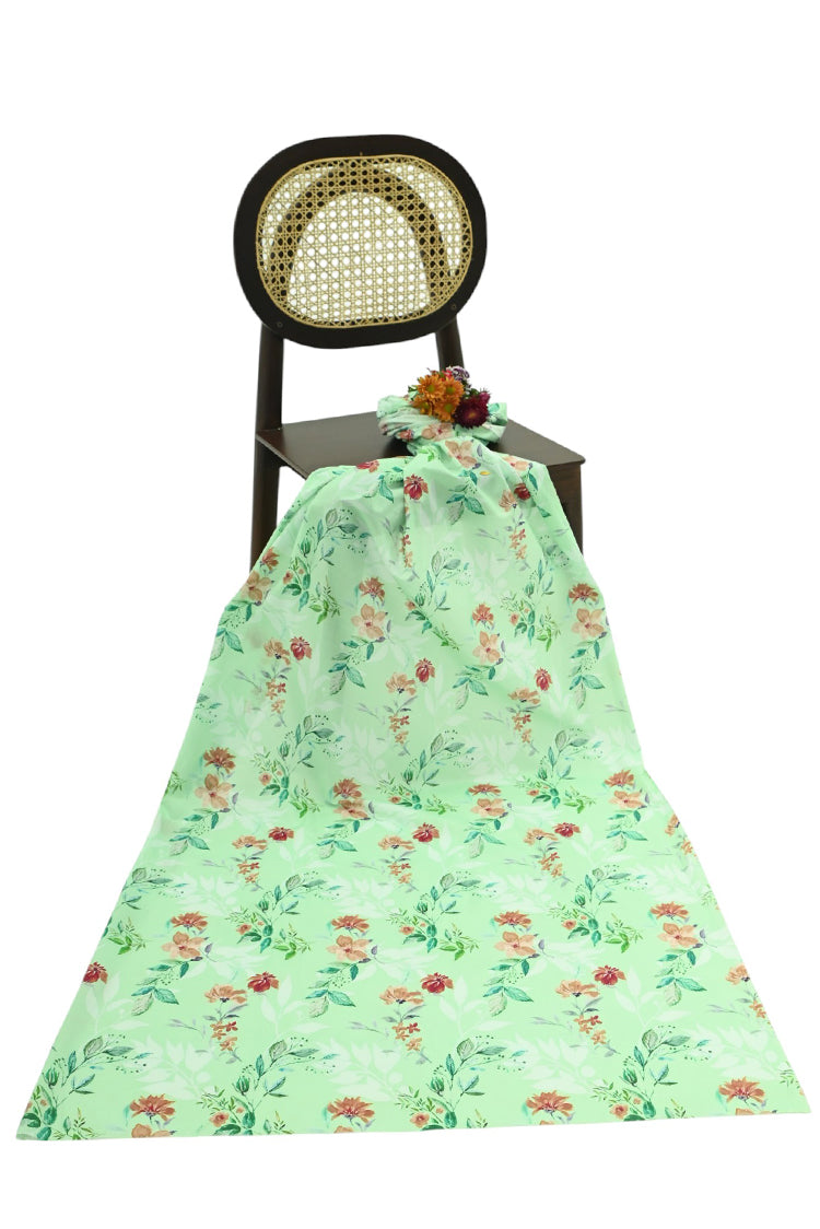 Picture of 1-PC Unstitched Printed Cambric Kurti - Available at Raja Sahib