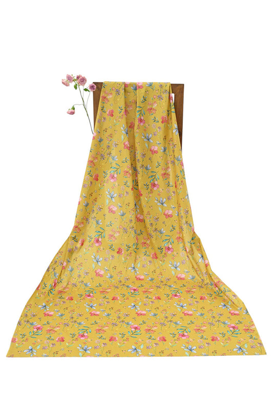 Picture of 1-PC Unstitched Printed Cambric Kurti - Available at Raja Sahib