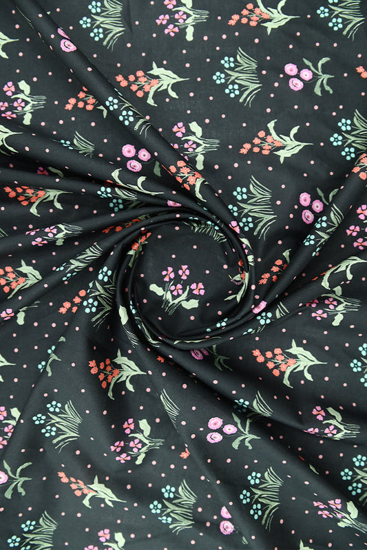 Picture of 1-PC Unstitched Printed Cambric Kurti - Available at Raja Sahib