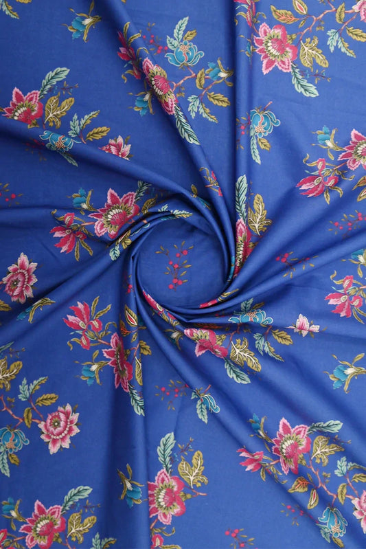 Picture of 1-PC Unstitched Printed Cambric Kurti - Available at Raja Sahib