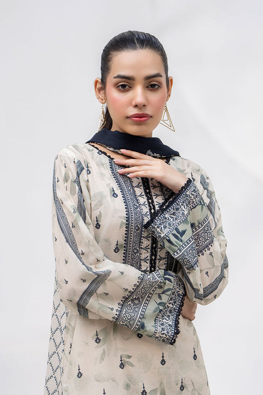 Ellena - 3-PC Unstitched Printed Lawn Suit