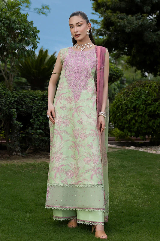 Ellena - 3-PC Unstitched Embroidered Lawn Suit