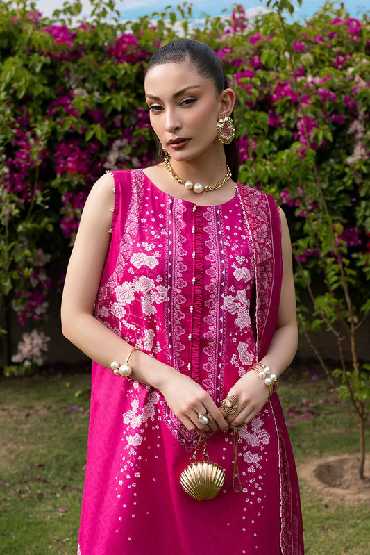 Ellena - 3-PC Unstitched Embroidered Lawn Suit