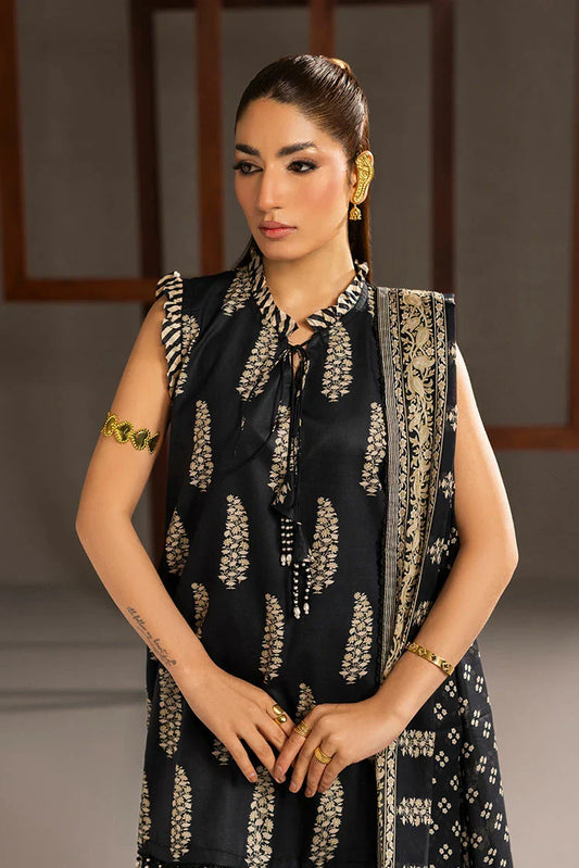 Ellena - 3-PC Unstitched Printed Lawn Suit