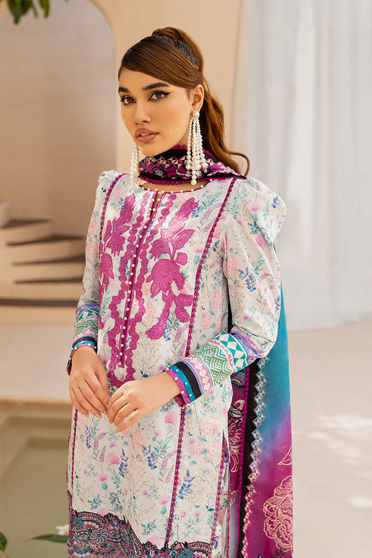 Maria Osama Khan - Raya Unstitched Collection Vol 1 - Electric pink