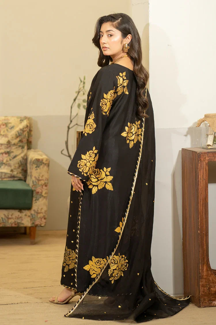 Picture of <!--bl-->Emeralds - Eid Edit Pret - Black Rose - Available at Raja Sahib