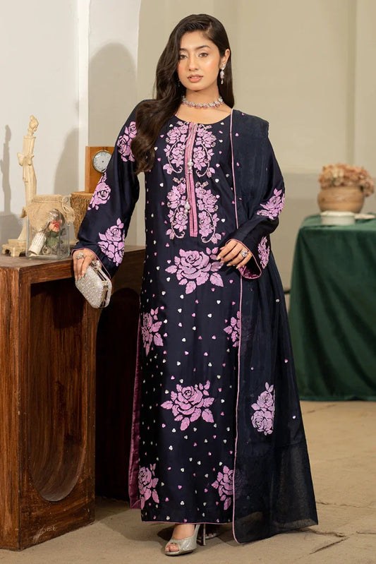 Picture of <!--bk-->Emeralds - Eid Edit Pret - Blue Luxe - Available at Raja Sahib