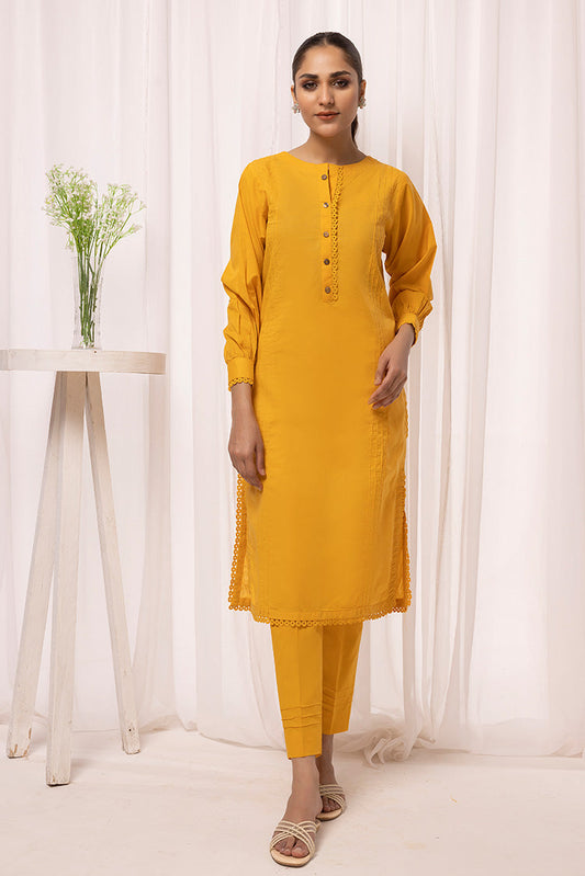 Ellena - 2-PC Stitched Printed Arabic Lawn Suit