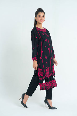 Picture of Ellena - 2-PC Stitched Embroidered Khaddar Suit - Available at Raja Sahib