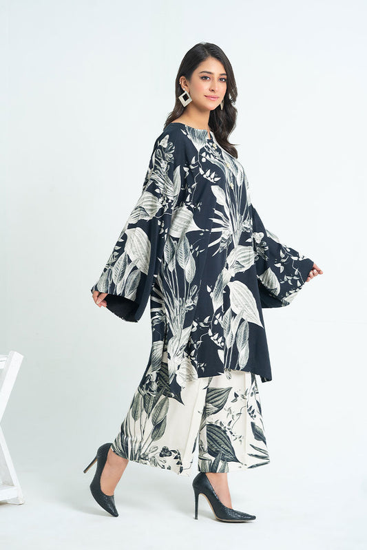Ellena - 2-PC Stitched Printed Marina Suit