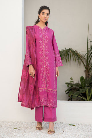 Picture of 3-PC Stitched Embroidered Suit - Available at Raja Sahib