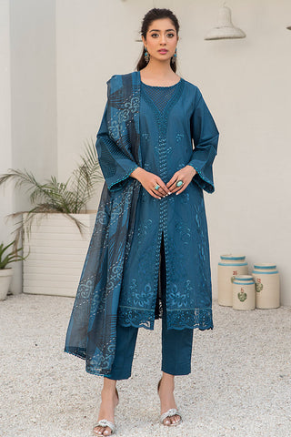 Picture of 3-PC Stitched Embroidered Suit - Available at Raja Sahib