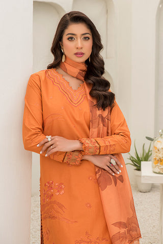 Picture of 3-PC Stitched Embroidered Suit - Available at Raja Sahib