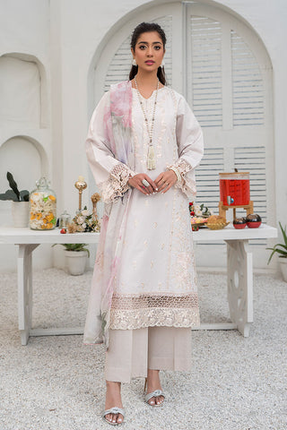 Picture of 3-PC Stitched Embroidered Suit - Available at Raja Sahib